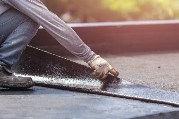 Professional Waterproofing technician working in Deerfield, IL